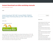 Tablet Screenshot of free-auto-manuals.com